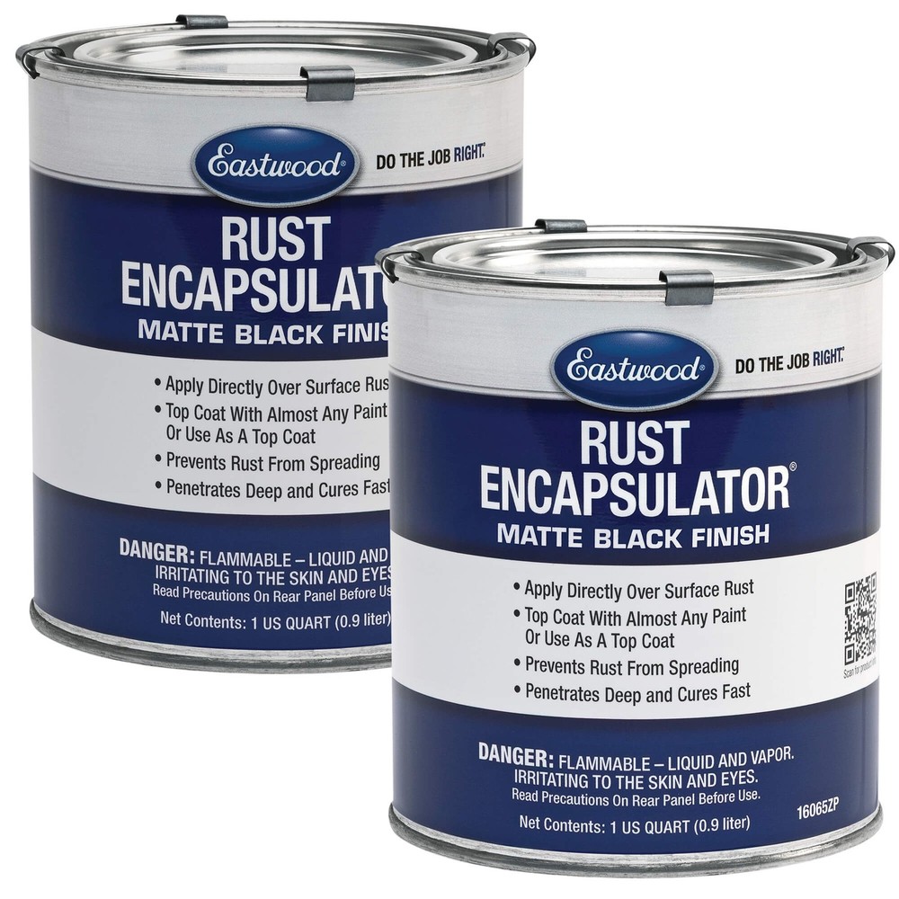 Eastwood Original Rust Encapsulator Rust Prevention Paint Quart 2 Pack