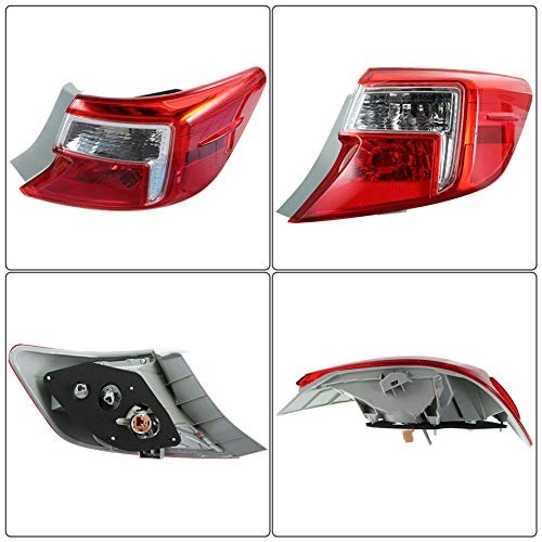 1-Pack Tail Light Brake Lamp Assembly Replacement for Camry 2012-2014 Right