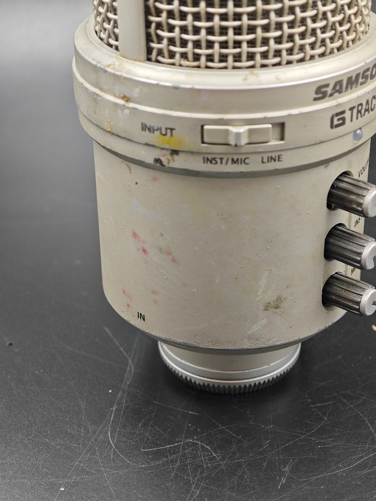 Samson GTrack Microphone Beige Used Working
