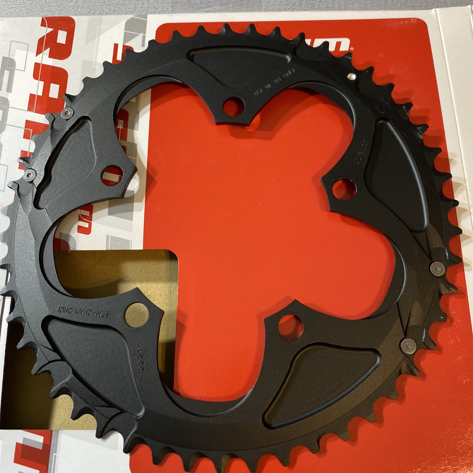 Sram Powerglide 10 Speed Chainring 50 Tooth 110 Bcd Red Force Rival (8911)