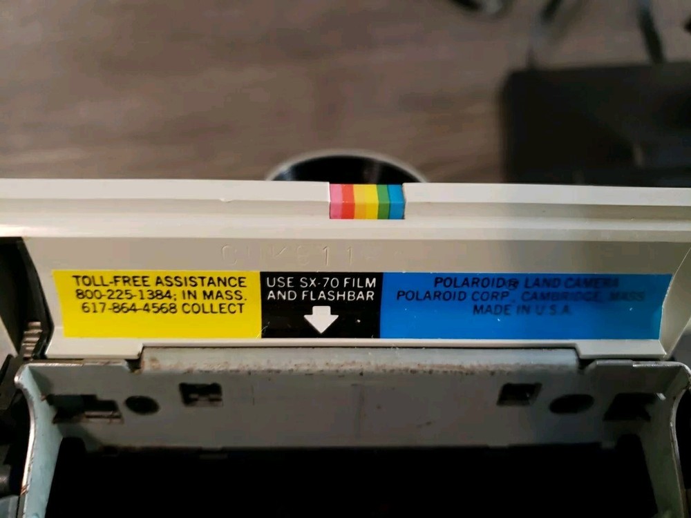 One Step Polaroid Camera