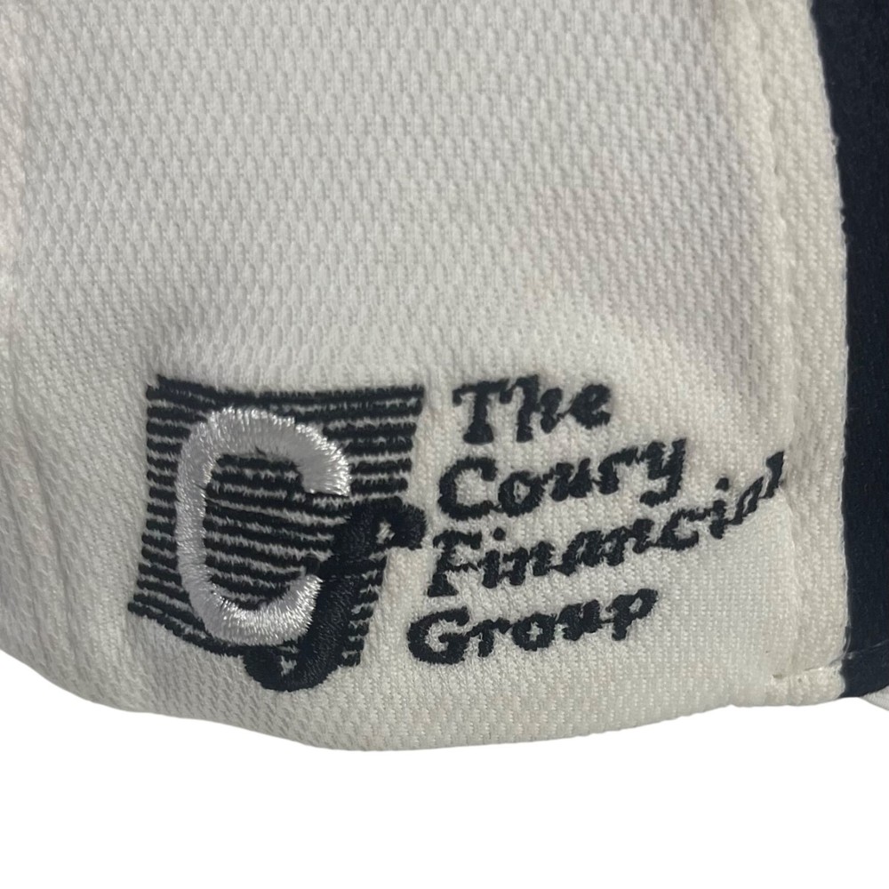 Mylan Classic Performance Golf Cap Hat White Adjustable Strap Back New