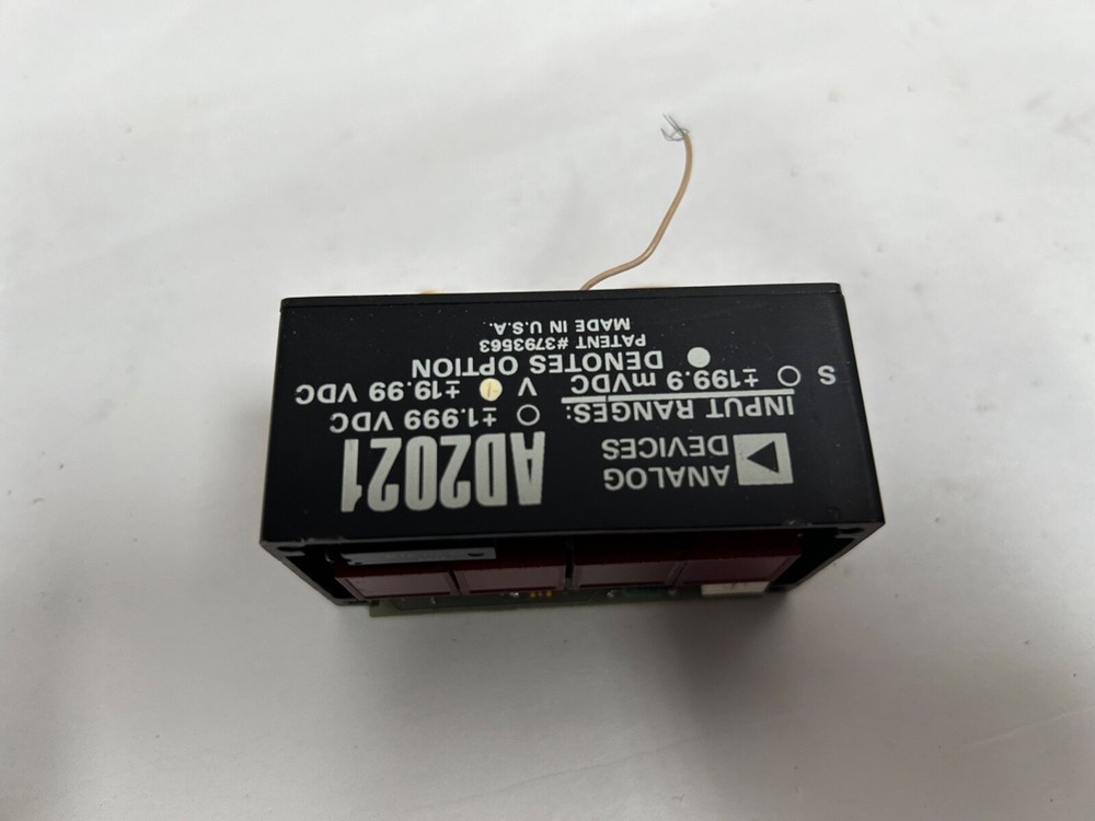 Vintage Analog Device AD2021 Digital Display Assembly Component Part (A10)