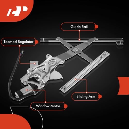 Power Window Regulator with Motor Compatible with Buick Front Driver Side (LH)