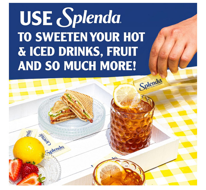 SPLENDA Zero Calorie Sweetener, 700 Count Packets