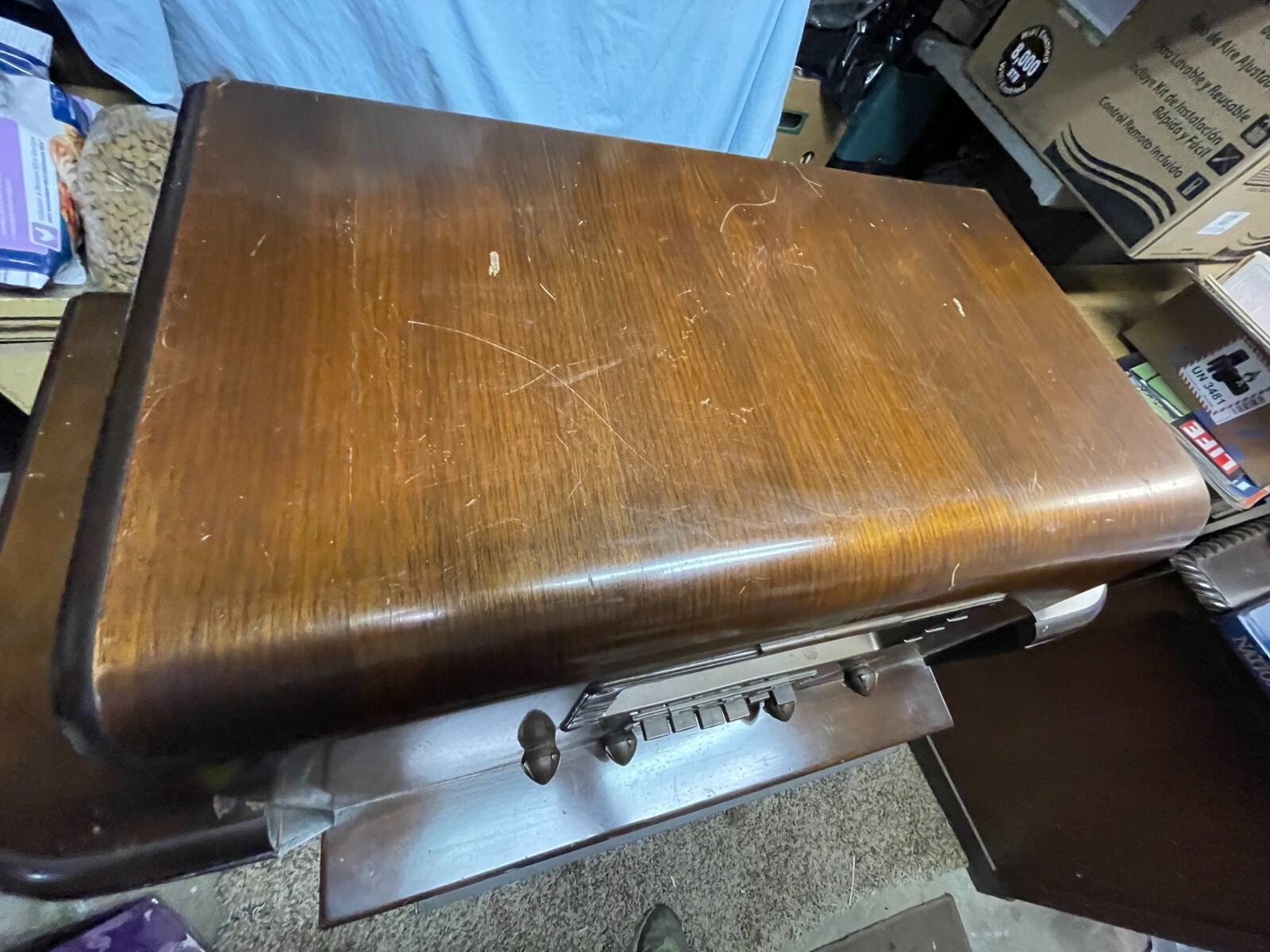 Firestone Air Chief PowerScope Radio Record Player Turn Table Superheterodyne