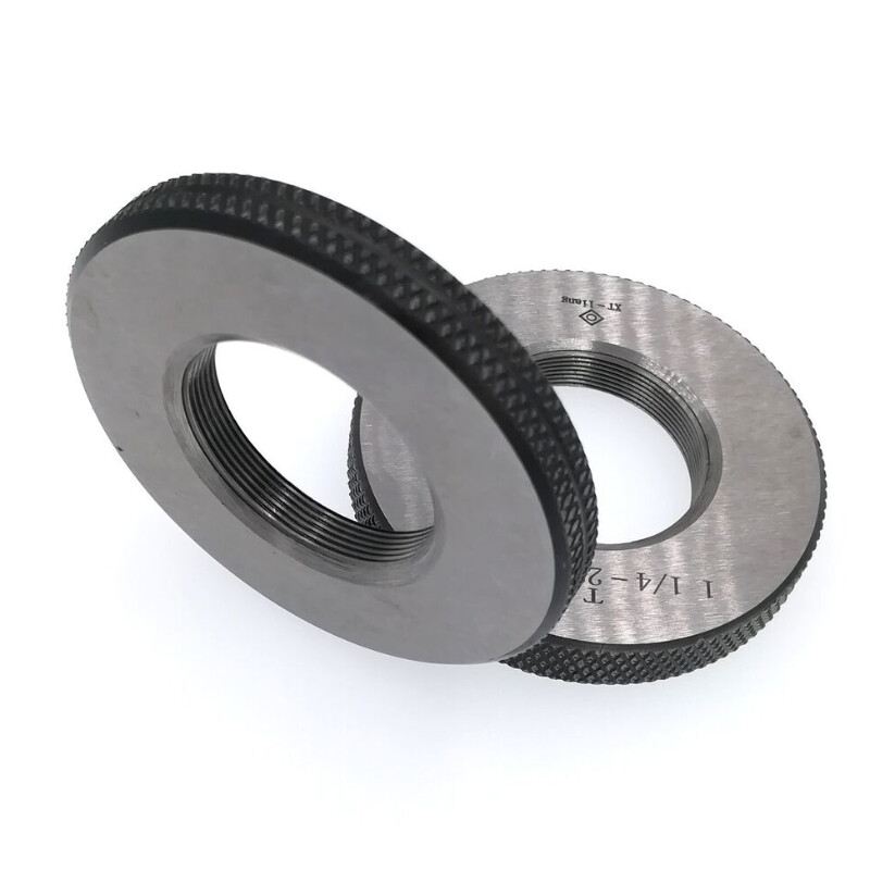Thread Ring Gage 1" 1/4-28 UN 2A Thread Ring Gauge GO NOGO 1 1/4-28 UN 1Set
