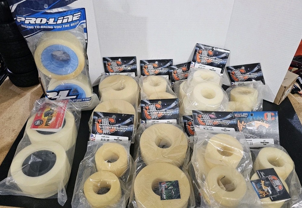 Rc Crawler Tire Foam Lot