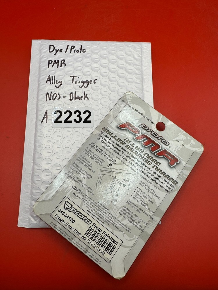 Dye/Proto PMR Alloy Trigger NOS-Black
