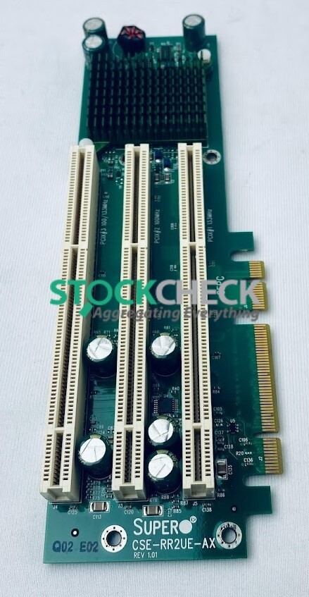 Supermicro CSE-RR2UE-AX REV 1.01 Riser Card