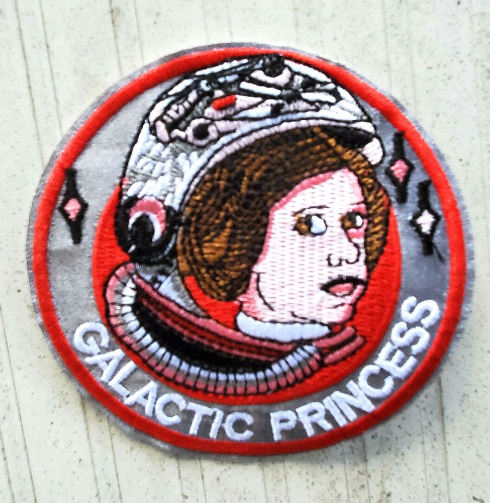 Star Wars Galactic Princess 3.5" Embroidered Patch- Mailed from USA