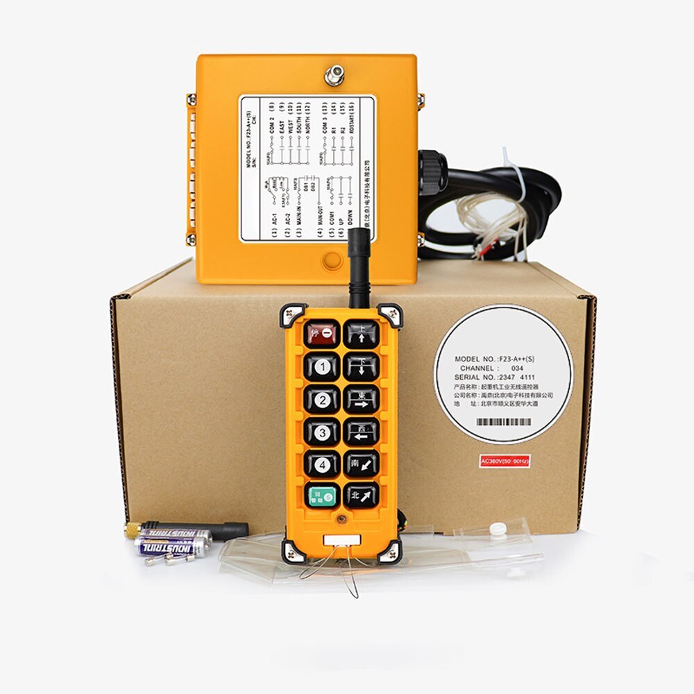 F23-a++ Mobile Crane Md Electric Hoist Wireless Remote Control Crane Controller