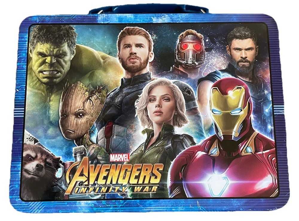 Marvel Avengers Infinity War Tin Lunch Box