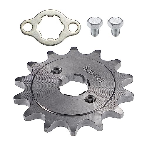 1 Set 520 Style 14 Teeth 20mm ID Motorcycle Front Engine Sprocket Fit for