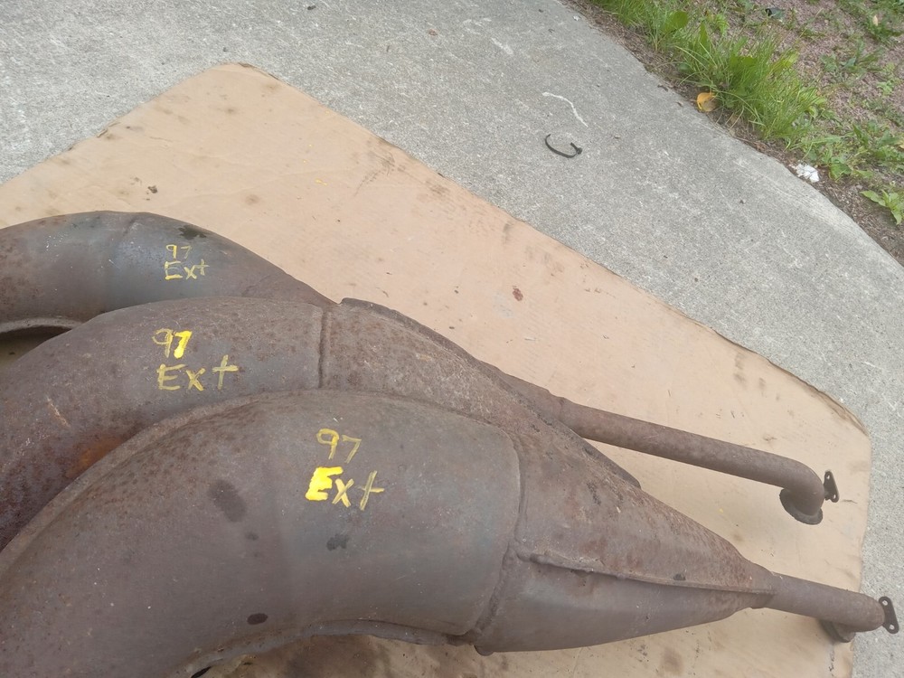 1997 arctic cat ext 600 exhaust pipes