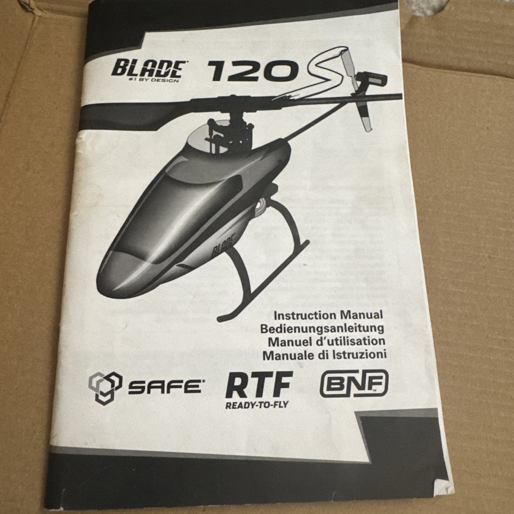 BNF Blade 120S Helicopter Remote Control/new