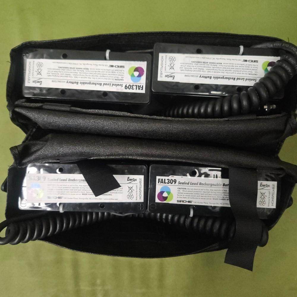 SIRCHIE FAL3000 Forensic ALS Xenon Light Source Kit -Working- Lens Secured (Read