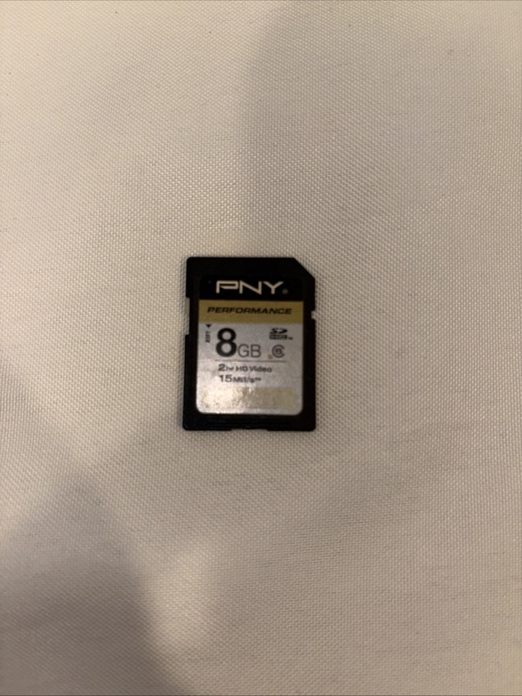 PNY Performance 8 GB SDHC Memory Card