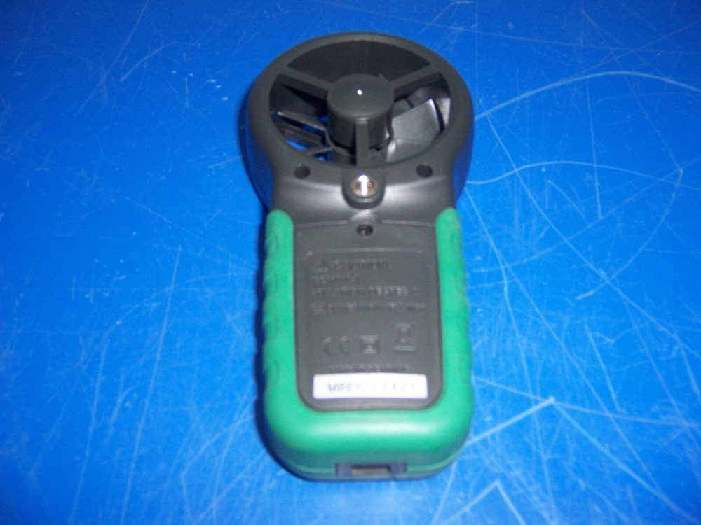 13100 master ms6252a digital anemometer