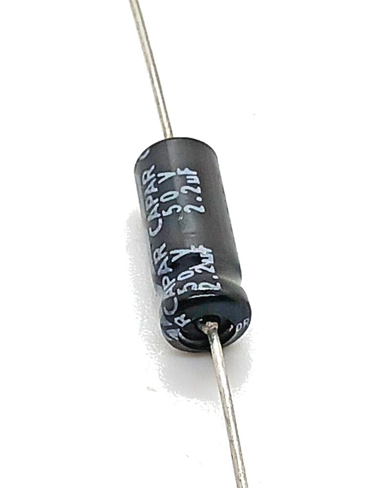 Capar 50V 2.2 UF Capacitor 5 Pc Lot