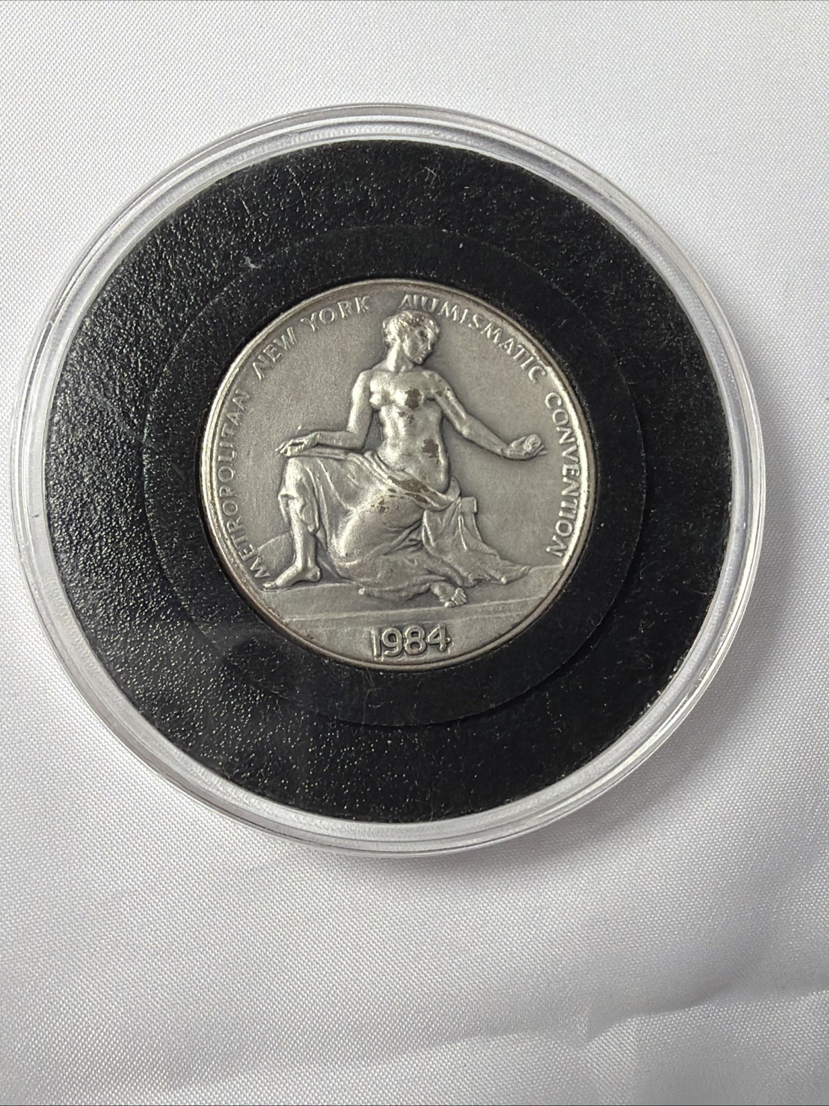 1984 NY NUMISMATIC MEDAL-Westchester Coin Club 35mm