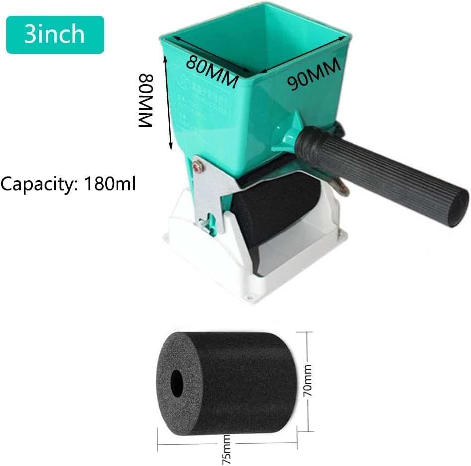Woodworking Glue Applicator Roller 3 Inch Adjustable Spill-Free Spread