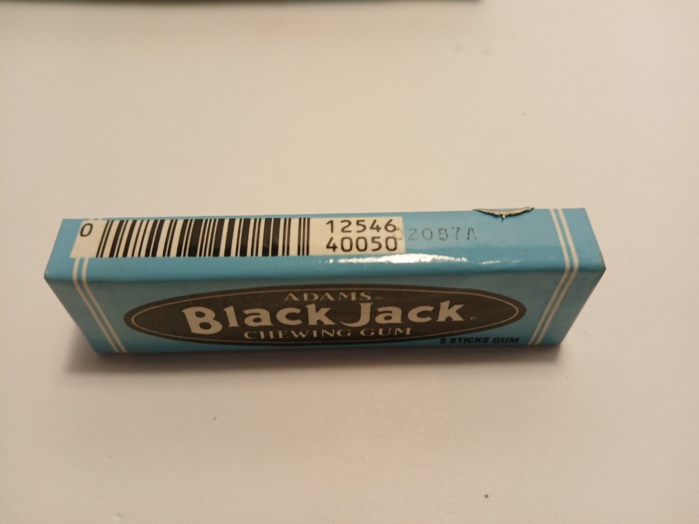 Vintage Adams Black Jack Chewing Gum - 17 pkgs