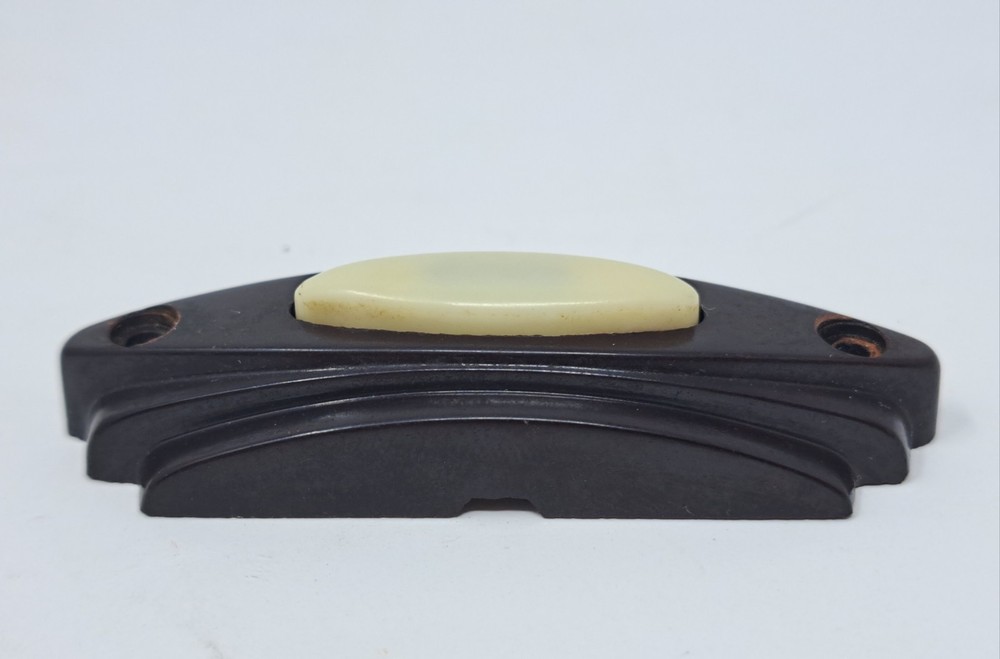 PUSH BUTTON DOORBELL BAKELITE ART DECO RECLAIMED