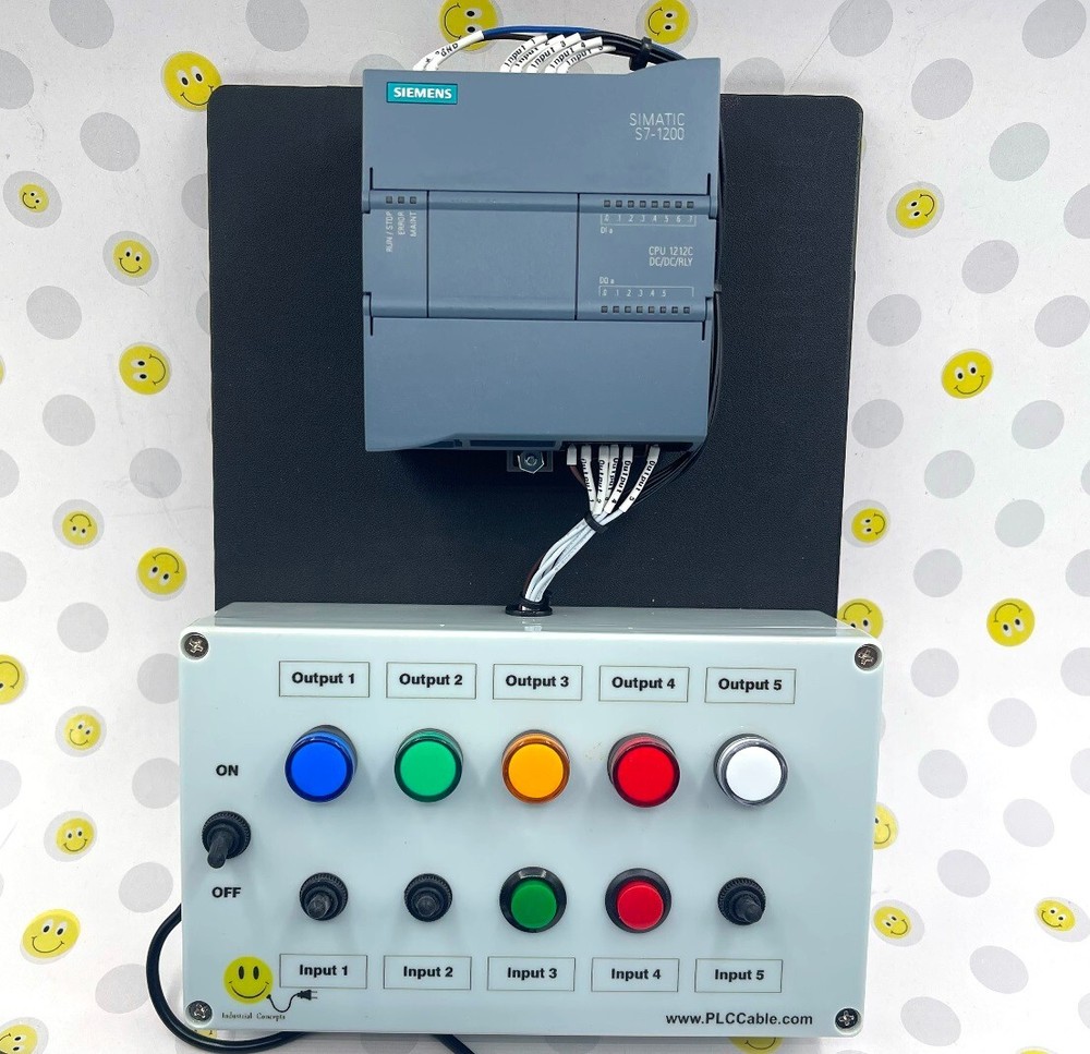 Siemens S7 1200 PLC Trainer, Ethernet ((NO SOFTWARE))