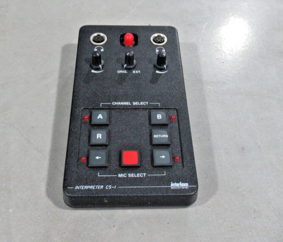 Sennheiser Interkom Interpreter CS-I Audio Output Module *GREAT CONDITION*