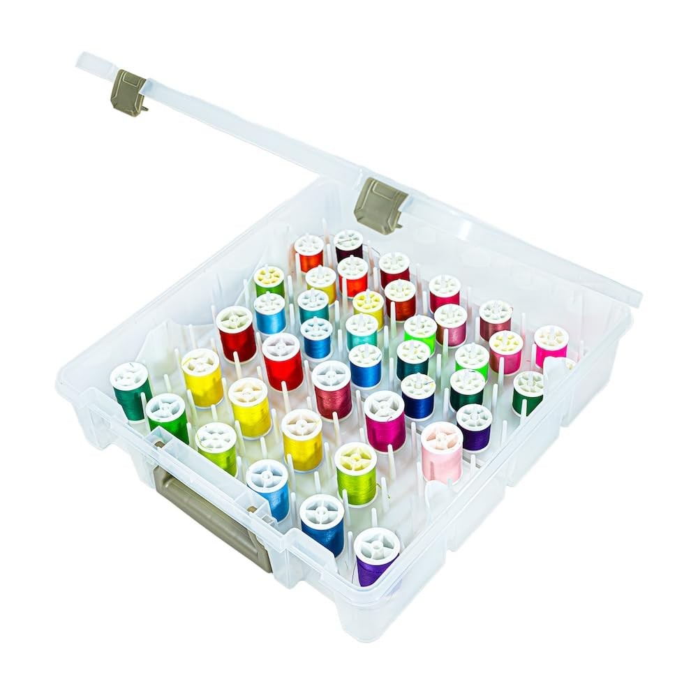 ArtBin Super Satchel Thread Box - Versatile Thread Storage for Sewing, Embroi...