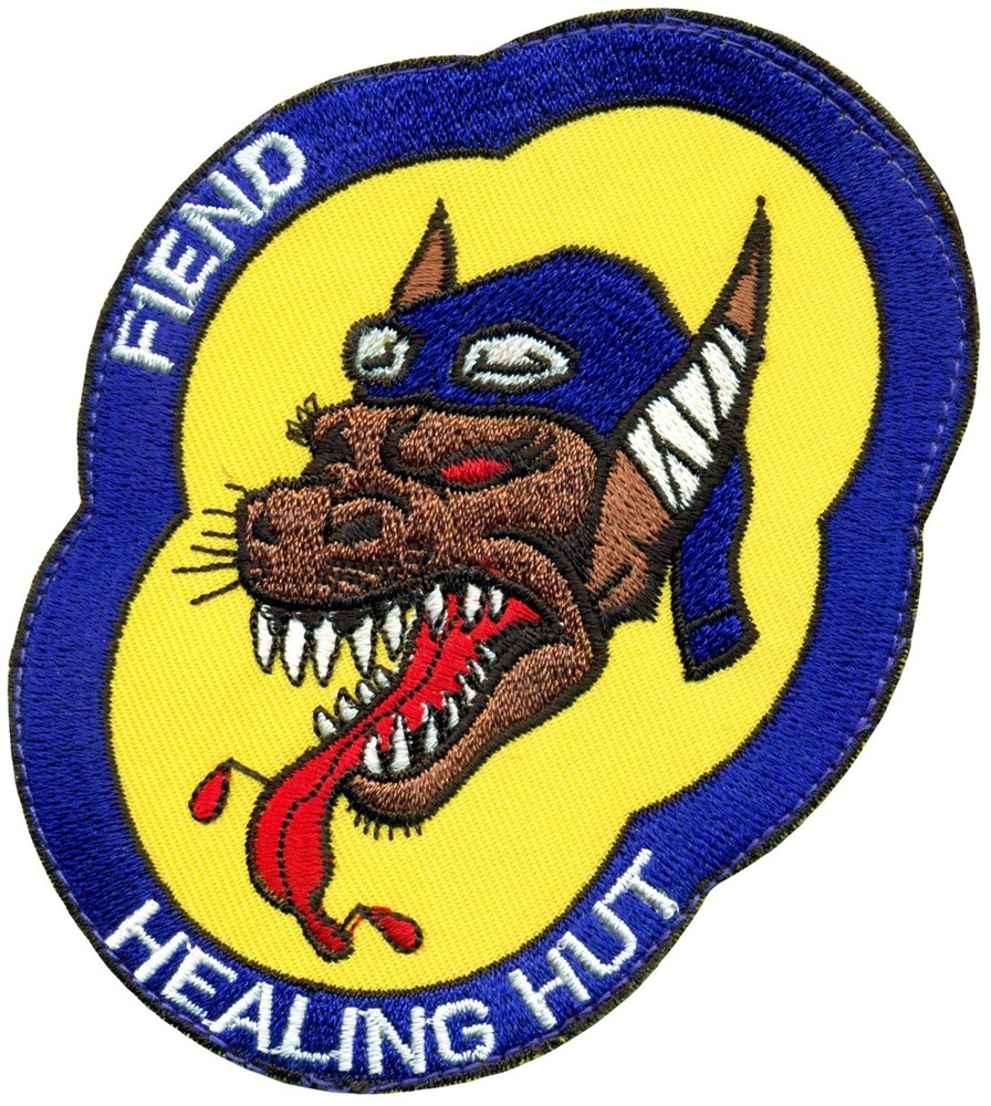 USAF 36th FIGHTER SQUADRON – FIEND HEALING HUT  PATCH