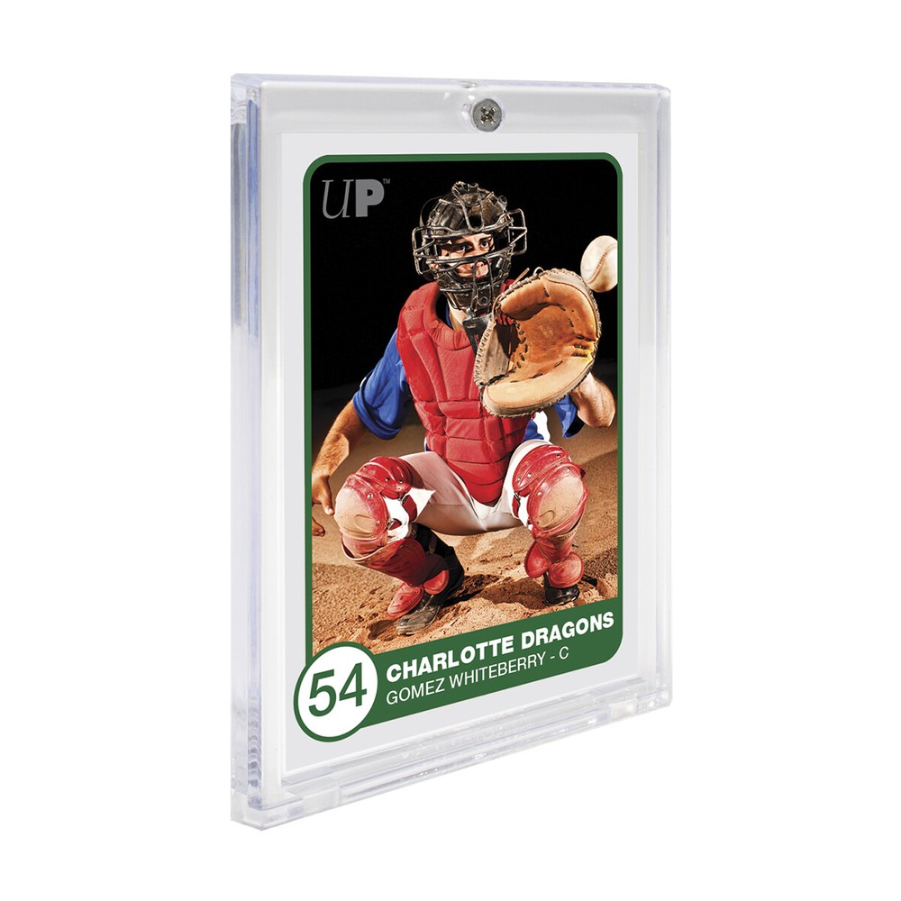 (1) Ultra Pro 1-Screw Extra Thick Screwdown Card Holders 100pt Jersey Patch