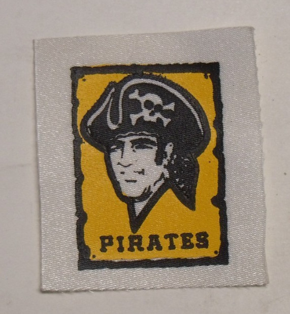 Vintage 1970s Pittsburgh Pirates  Printed Patch - NOS