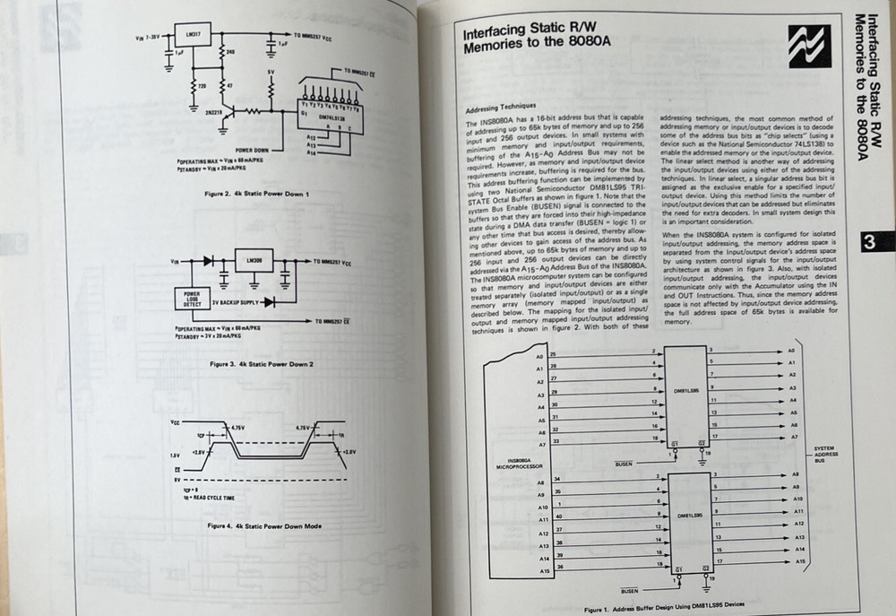 Electronics Manual National Semiconductor Memory Databook 1978