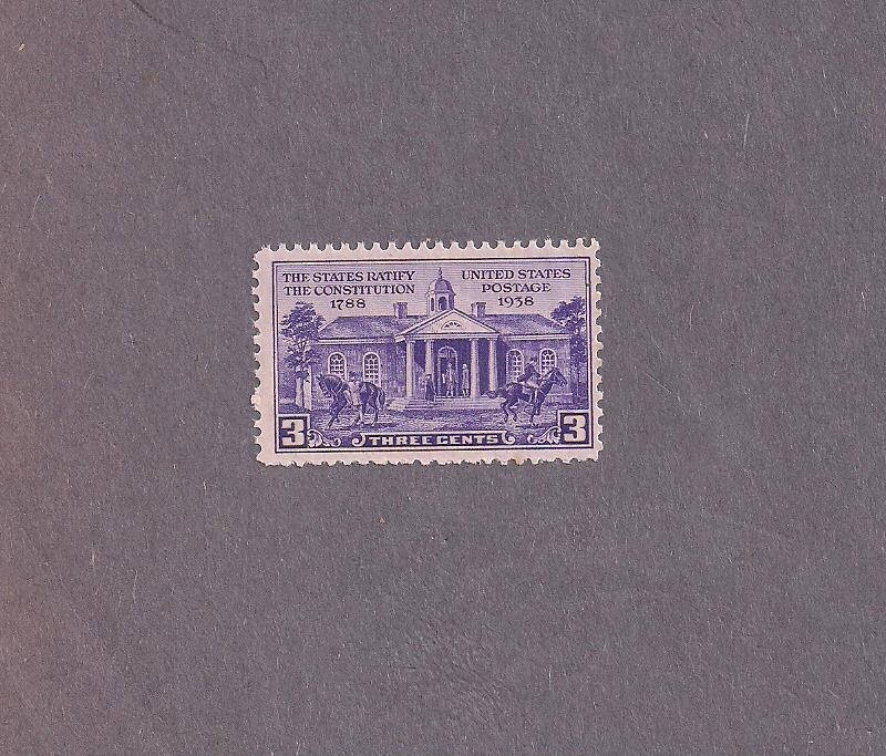 #835 Constitution Ratification mint NHOG
