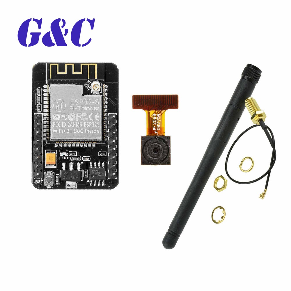 ESP32-CAM Development Board ESP32 WIFI Bluetooth Camera Module OV2640 + Antenna