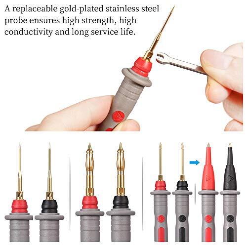 25-Piece Multimeter Leads Kit, Professional and Upgraded Test Leads Set