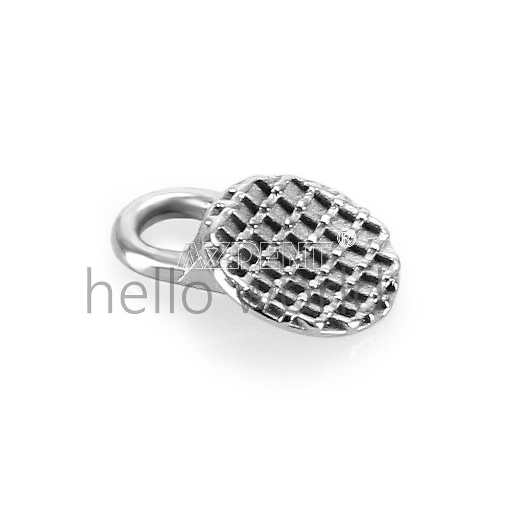 Dental Orthodontic Button Monoblock Traction Hook Round/ Rectangular Bondable