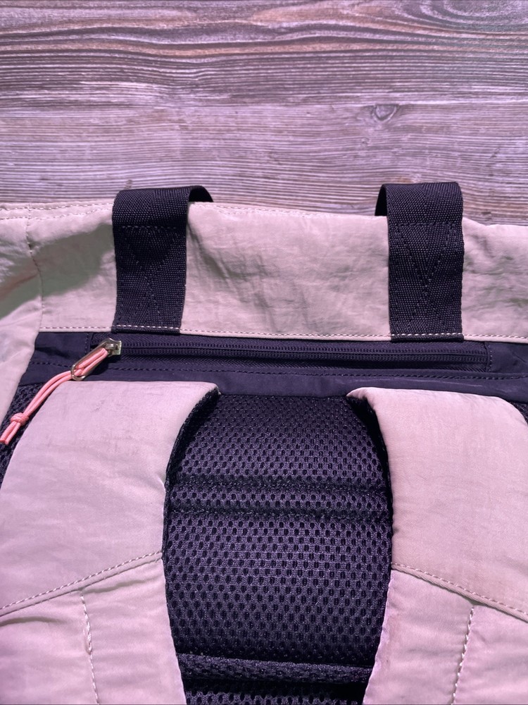 This is a Coleman soft-sided backpack cooler.
