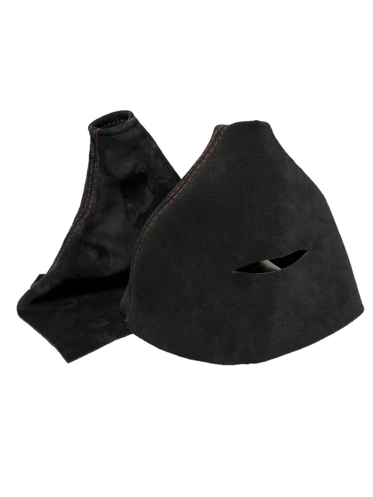 Real Charcoal Suede Shift ebrake boot cover for Corvette C6 Automatic 2005-2013