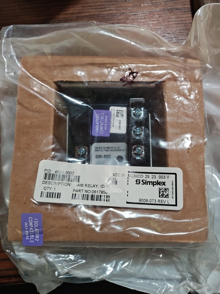 Simplex 4090-9002 Individual Addressable Relay Module - NEW