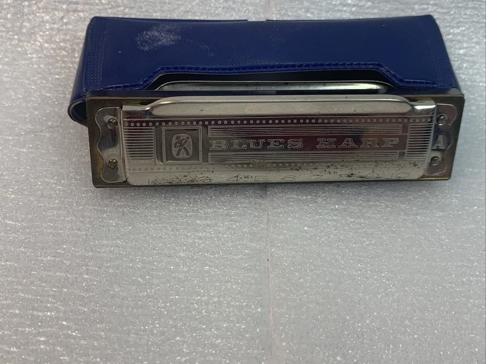 M Hohner Blues Harp Harmonica Made In Germany (S1)