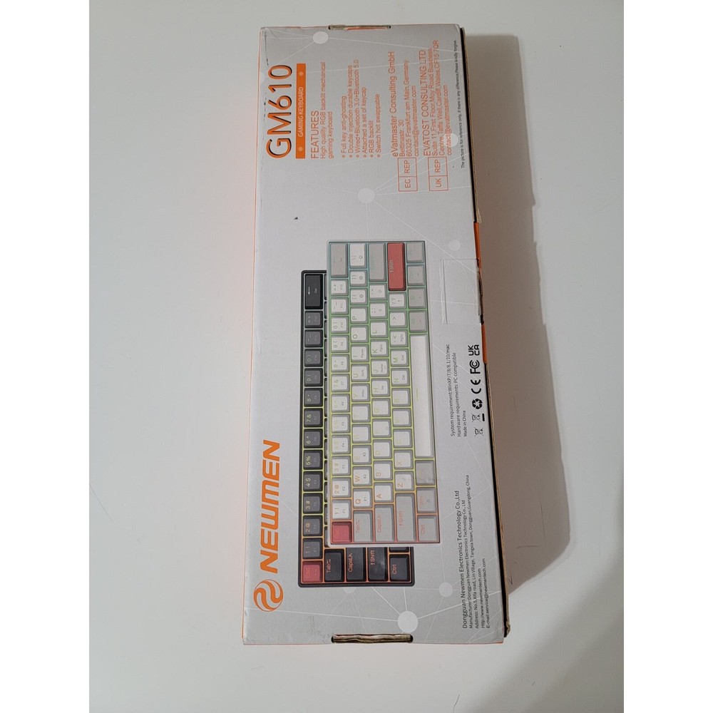 Newmen GM610 Wireless Mechanical Customize Gaming Keyboard
