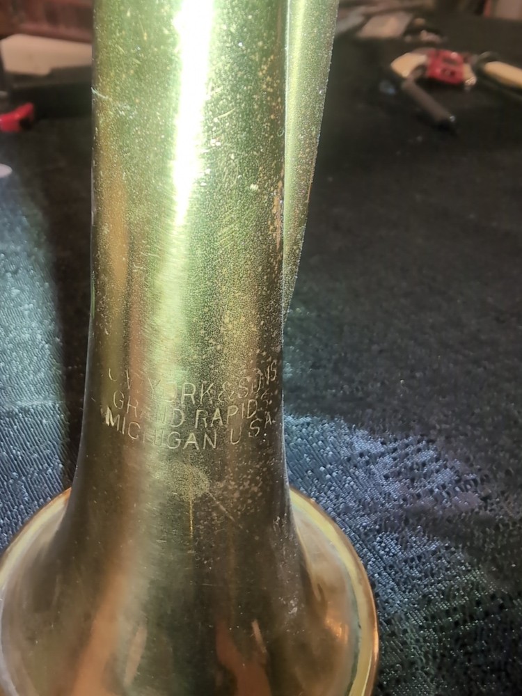 Jw York& Sons US Cavalry Bugle Issued 1918