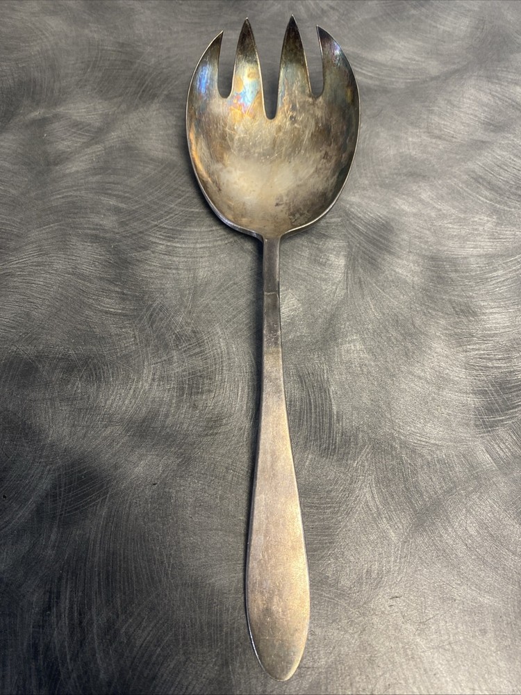 Reed & Barton Silver Plated Pasta Serving Spoons