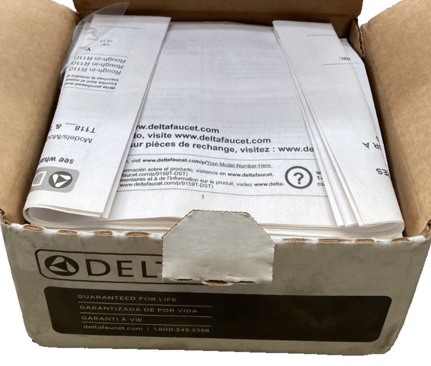 Delta T11884-BL- Diverter Trim