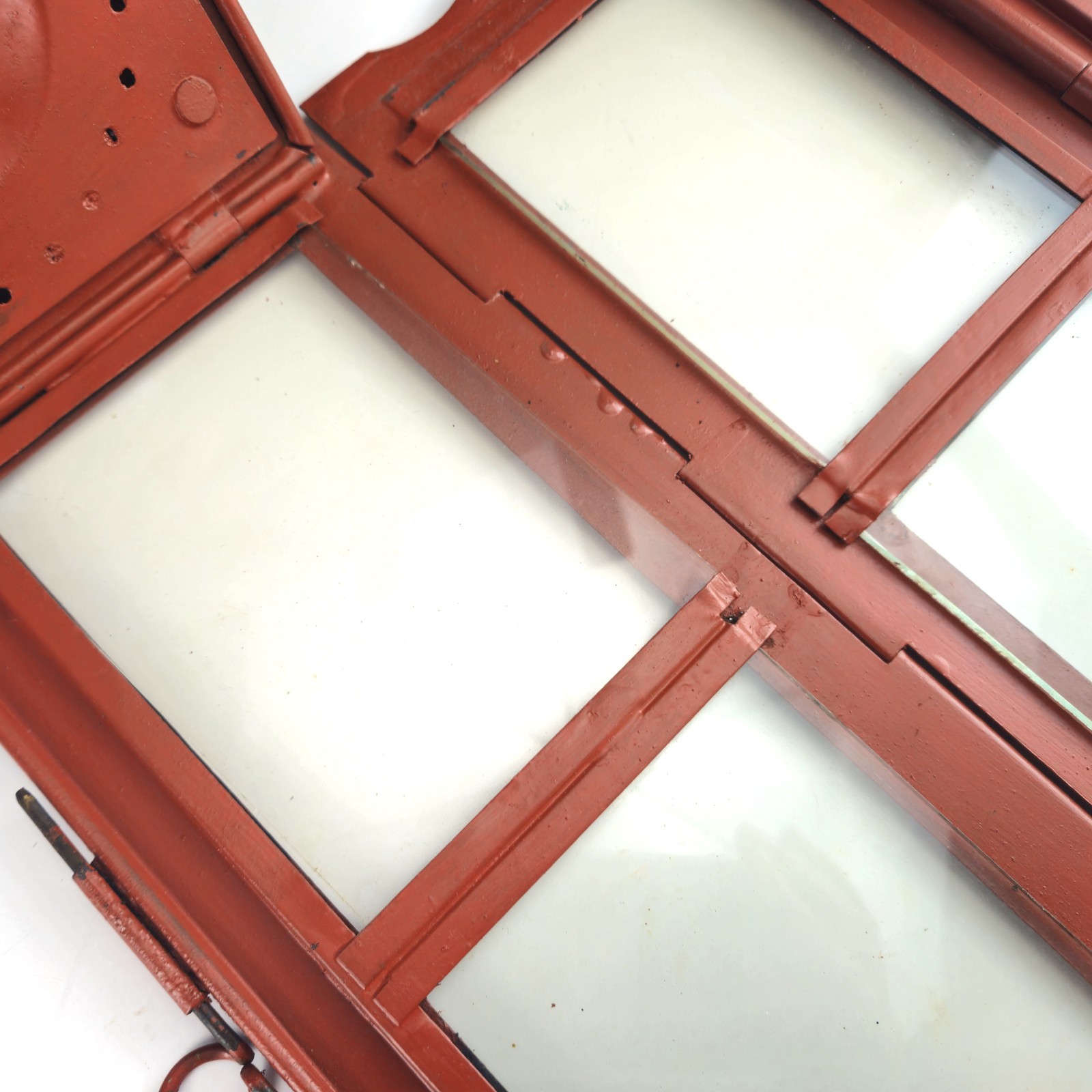 2 WWI TRENCH FOLDING CANDLE LANTERN LOT: 1914 HINKS & SON / 1915 G. POLKEY