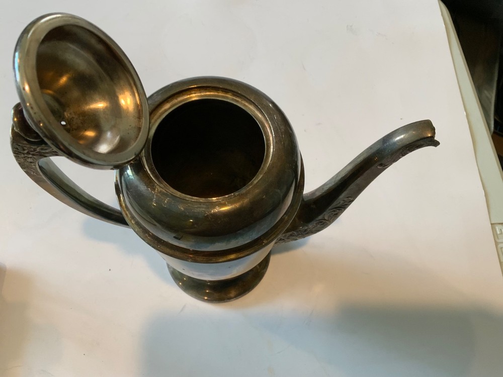VINTAGE GREGG SILVER plated PITCHER