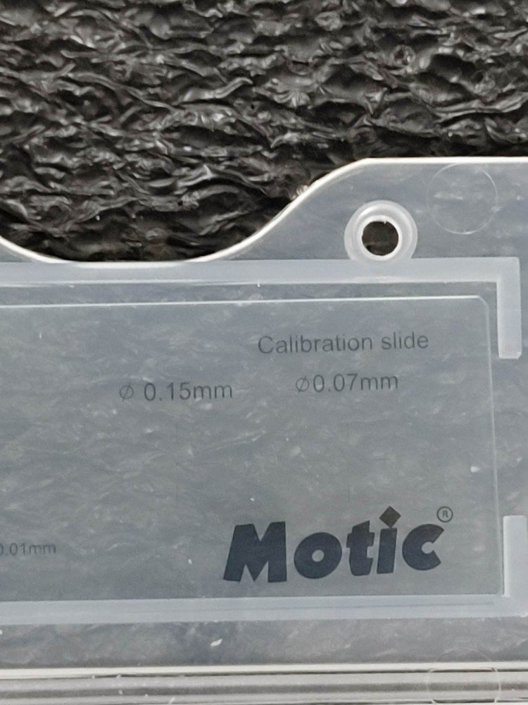 Moticam 3 Calibration Slide